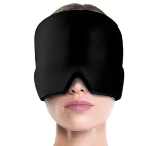 Migraine & Headache Relief Cap – Cold Therapy Ice Head Wrap ❄️🧊