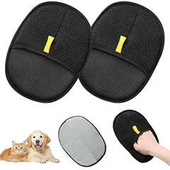 Electrostatic Pet Hair Removal Gloves – Reusable Grooming & Cleaning Gloves 🐾✨