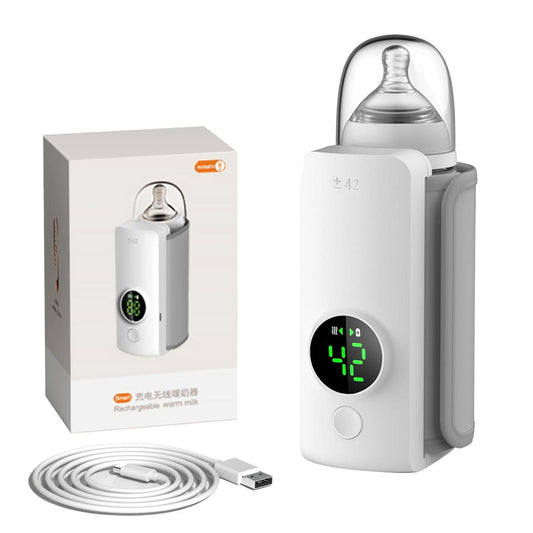 Portable Rechargeable Baby Bottle Warmer – Feed Anytime, Anywhere