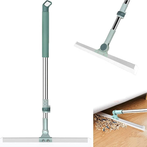 Slim Floor Squeegee Mop – 360° Rotating Telescopic Magic Sweeper 🧼✨