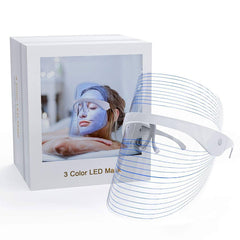 LED Beauty Mask – 3 in 1 LED Facial Therapy Mask for Glowing, Youthful Skin 💆‍♀️✨