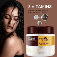 Karseell Collagen Hair Mask – Deep Repair & Nourishing Treatment for Dry, Damaged Hair 💆‍♀️✨