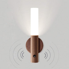 Body Sensor Wooden Stick – Motion-Activated LED Night Light 🌙✨